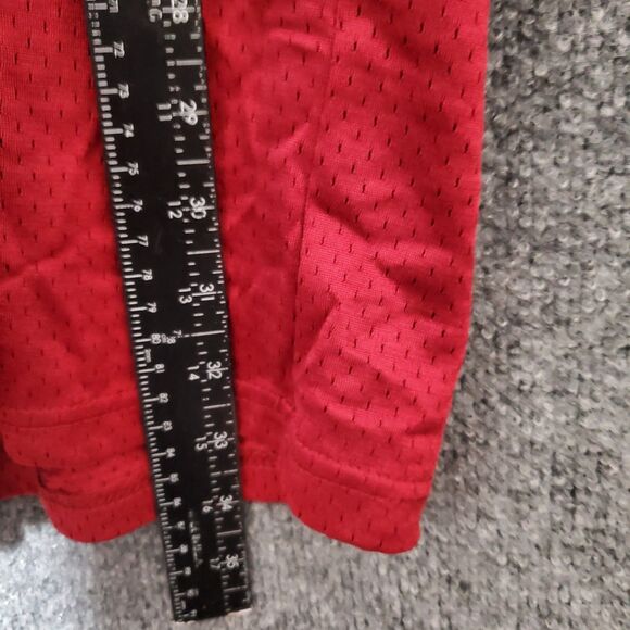 Russell Athletic Blank Jersey Mens Size Large Red Football Sports ON Field NFL - Picture 6 of 7